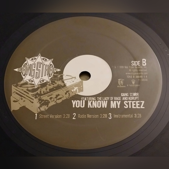 Vintage Rare The Militia Steez 12" Single Record Vinyl Gangstarr Guru Dj Premier - Picture 4 of 6